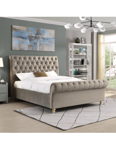 Kilkenny 4FT6 Bedframe - Mink