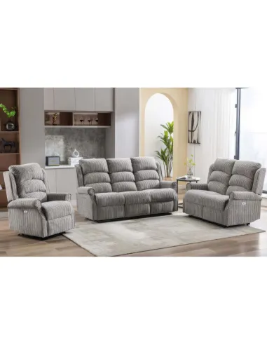 Drancy Electric Recliner Armchair - Latte