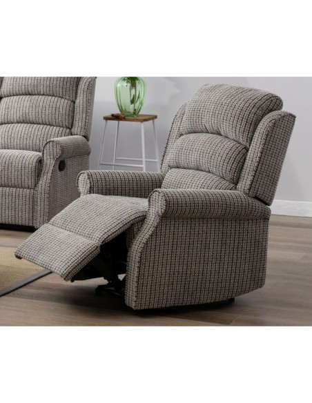 Drancy Recliner Armchair - Latte
