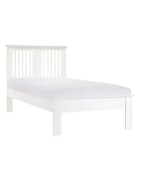 Hanna 3ft Slatted Bedframe - White