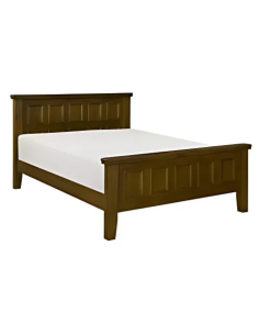 London 6FT Bedframe - Dark Woodgrain