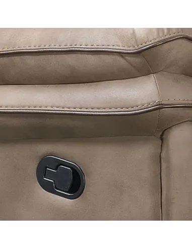 Richmond 3 Seater Recliner Sofa - Sahara