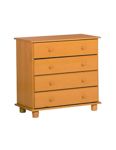 Majestic 4 Drawer Chest - Pine