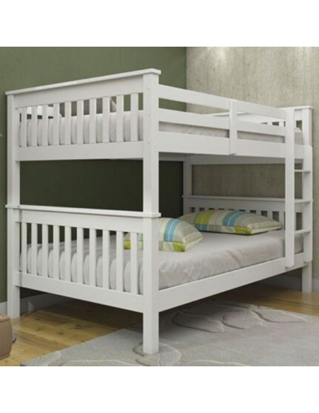 Bounty Quad Bunk Bed – White | Murphy Furniture