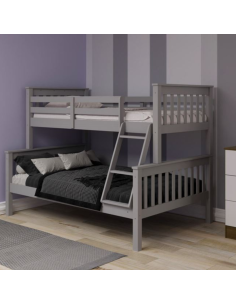 Bounty Triple Sleeper Bedframe - Grey (4FT Bottom)