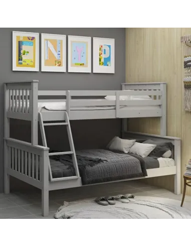 Bounty Triple Sleeper Bedframe - Grey (4FT Bottom)