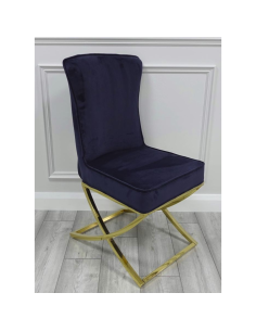 Pierre Dining Chair - Navy