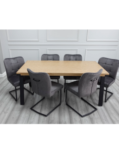 Bentley Dining Set with 6 Chairs | Murphy Furniture
