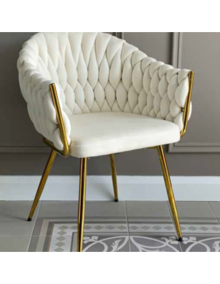 Brigette Accent Chair - Cream