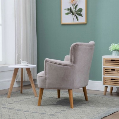 Keira Armchair - Pearl Grey