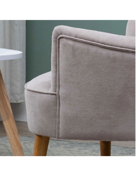 Keira Armchair - Pearl Grey