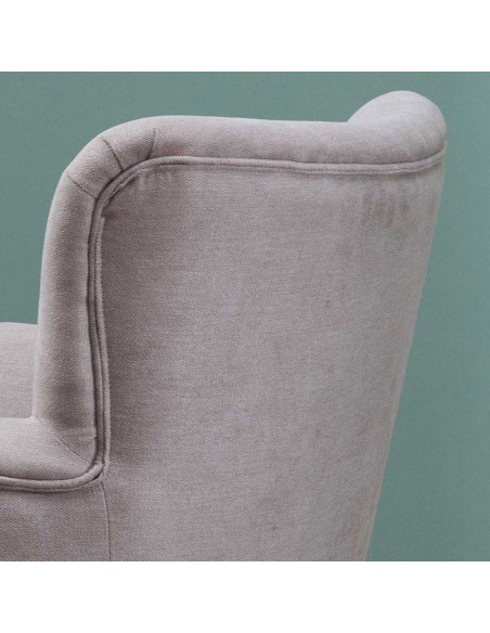 Keira Armchair - Pearl Grey