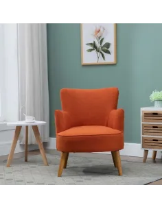 Keira Armchair - Sunburst Orange 2
