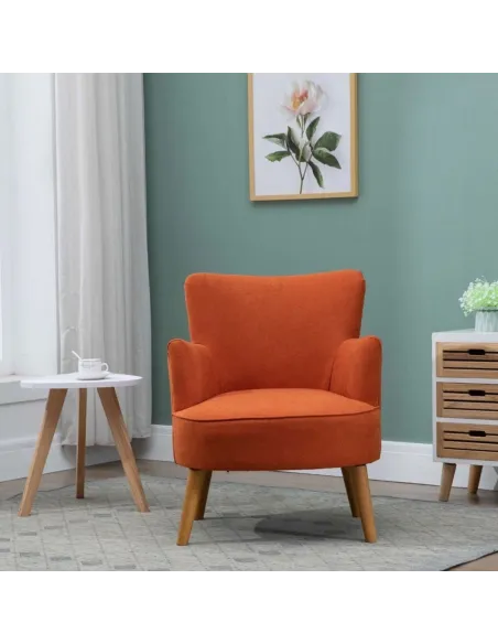 Keira Armchair - Sunburst Orange