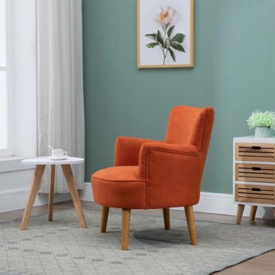 Keira Armchair - Sunburst Orange