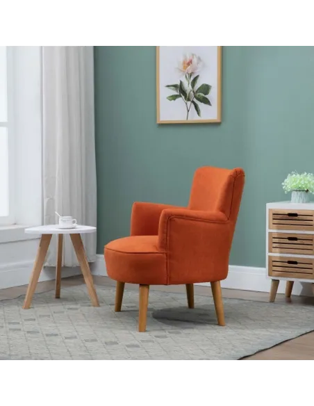 Keira Armchair - Sunburst Orange