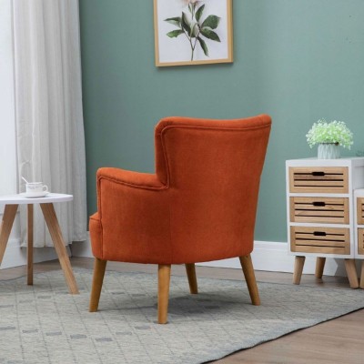 Keira Armchair - Sunburst Orange