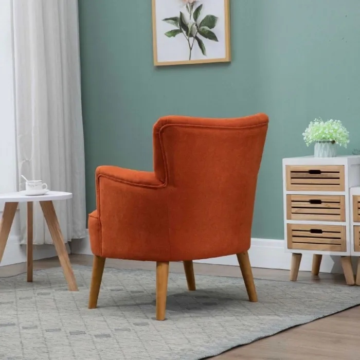 Keira Armchair - Sunburst Orange
