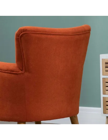 Keira Armchair - Sunburst Orange