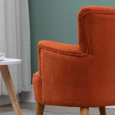 Keira Armchair - Sunburst Orange