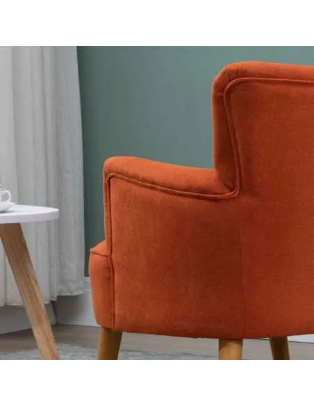 Keira Armchair - Sunburst Orange
