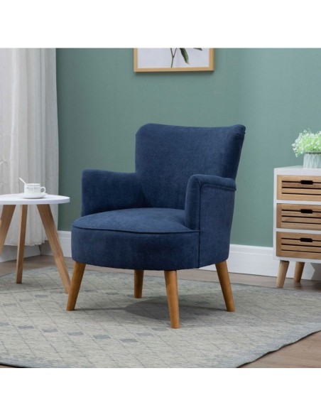Keira Armchair - Midnight Blue