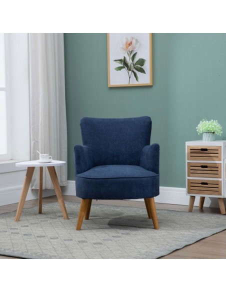 Keira Armchair - Midnight Blue