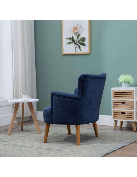 Keira Armchair - Midnight Blue