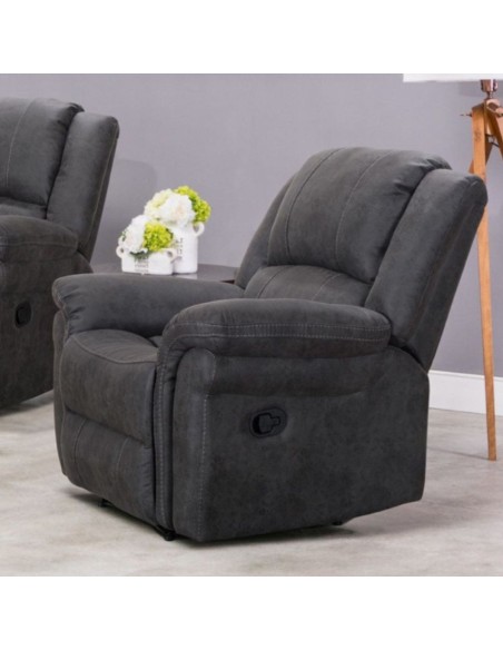 Gloucester Recliner Armchair - Dark Grey