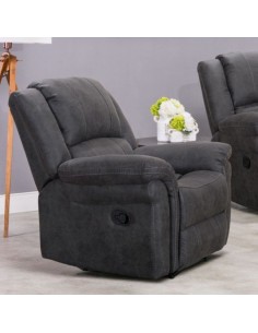 Gloucester Recliner Armchair - Dark Grey