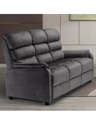 Savoy Fixed 3+2 Seater Sofa Set - Grey