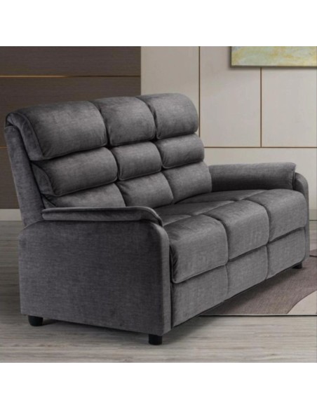 Savoy Fixed 3+2 Seater Sofa Set - Grey