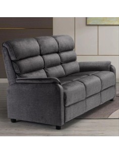 Savoy Fixed 3 Seater Sofa - Grey
