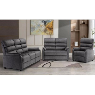 Savoy Fixed 3 Seater Sofa - Grey