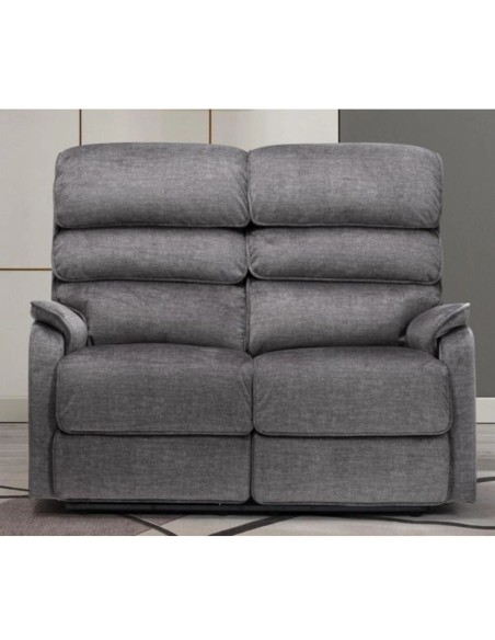 Savoy 2 Seater Electric Recliner Sofa - Grey