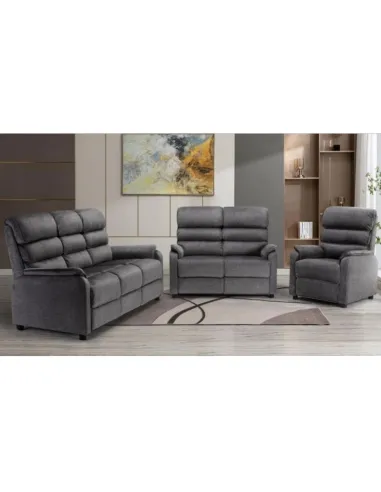 Savoy Fixed 2 Seater Sofa - Grey