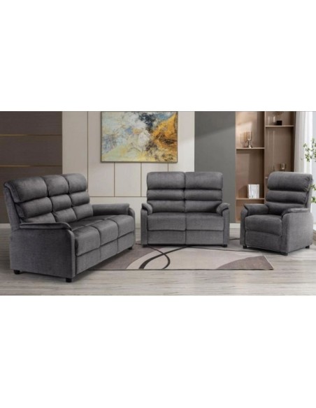 Savoy Fixed Armchair - Grey