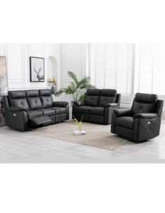 Milano Electric Recliner Armchair - Anthracite 2