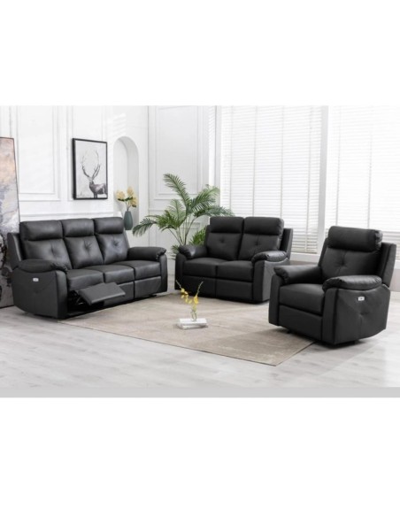 Milano Electric Recliner Armchair - Anthracite