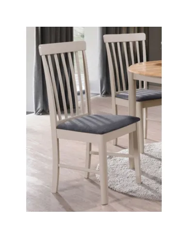 Altona 3.5m Dining Table Set - Solid Hardwood/Stone Grey