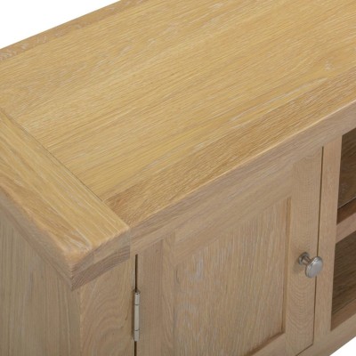 Windsor Straight TV Unit - Natural Oak