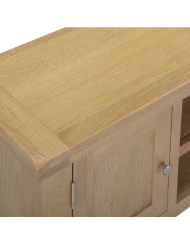 Windsor Straight TV Unit - Natural Oak