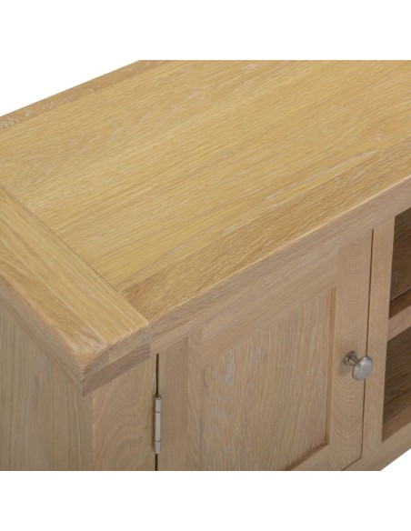 Windsor Straight TV Unit - Natural Oak