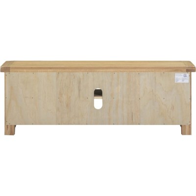Windsor Straight TV Unit - Natural Oak