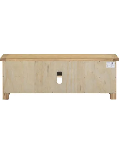 Windsor Straight TV Unit - Natural Oak