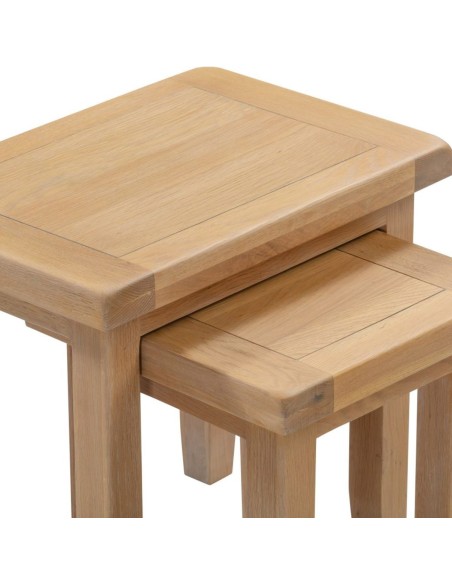 Windsor Nest Of 2 Tables - Natural Oak
