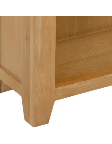 Windsor Low Bookcase - Natural Oak