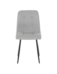 Fenton Dining Chair - Light Grey Fabric 2
