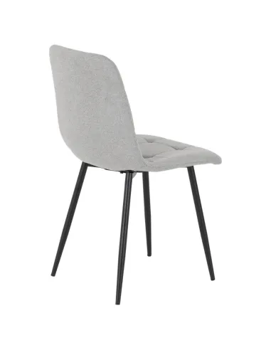 Fenton Dining Chair - Light Grey Fabric
