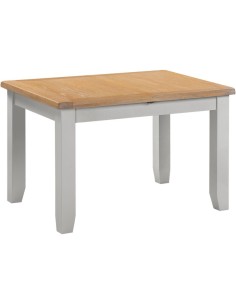 Windsor Extending Dining Table - Pebble Grey/Oak